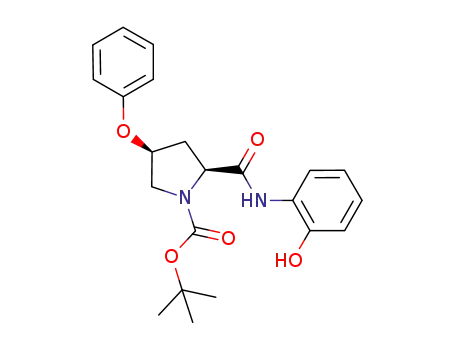 N-1-Boc-cis-4-phenoxy-L-(2-hydroxyphenyl)pyrrolidine-2-carboxamide