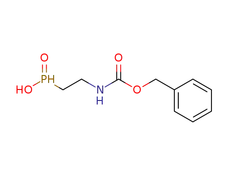 (2-benzyloxycarbonylamino-ethyl)-H-phosphinic acid