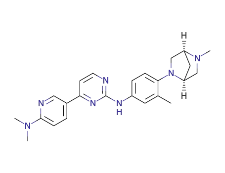 4-(6-(N,N-dimethylamino)pyridin-3-yl)-N-(3-methyl-4-((1S,4S)-5-methyl-2,5-diazabicyclo[2.2.1]heptan-2-yl)phenyl)pyrimidin-2-amine