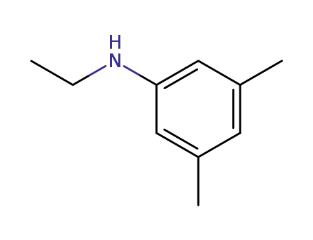 Molecular Structure of 13342-22-8 (N-Ethyl-3,5-dimethylaniline)
