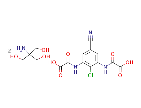Molecular Structure of 63610-09-3 (Lodoxamidetromethamine)
