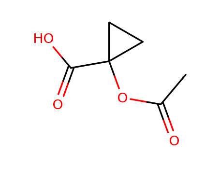 Cyclopropanecarboxylic acid, 1-(acetyloxy)-