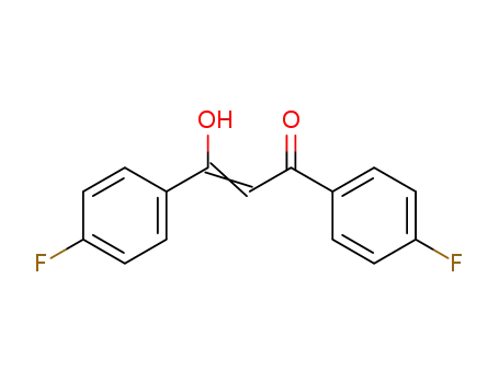 Molecular Structure of 62375-96-6 (2-Propen-1-one, 1,3-bis(4-fluorophenyl)-3-hydroxy-)