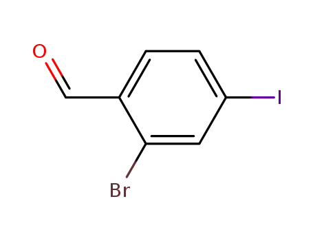 Molecular Structure of 261903-03-1 (2-BROMO-4-IODOBENZALDEHYDE)