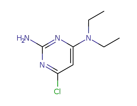 Molecular Structure of 116895-09-1 (6-CHLORO-N4,N4-DIETHYLPYRIMIDINE-2,4-DIAMINE)