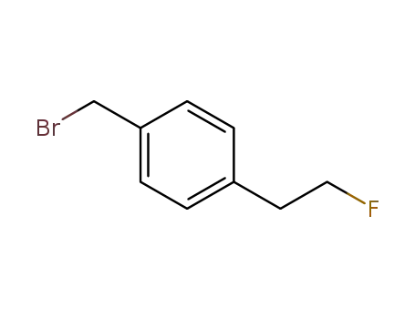 Molecular Structure of 1115986-94-1 (1-(bromo-methyl)-4-(2-fluoroethyl)benzene)