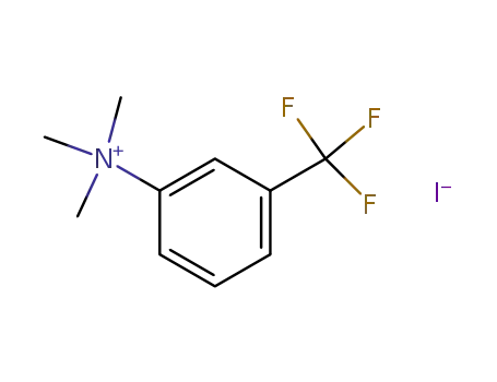 Molecular Structure of 27389-57-7 (3-(TRIFLUOROMETHYL)PHENYLTRIMETHYLAMMONIUM IODIDE)