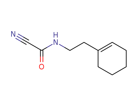 Molecular Structure of 1195163-24-6 ((2-cyclohexenylethyl)carbamoyl cyanide)