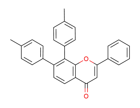 2-phenyl-7,8-di(p-tolyl)-4H-chromen-4-one