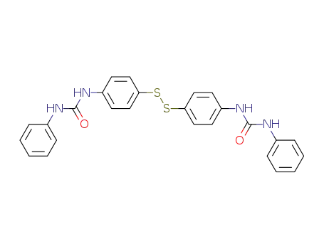 Molecular Structure of 52017-43-3 (bis-[4-(<i>N</i>'-phenyl-ureido)-phenyl]-disulfide)