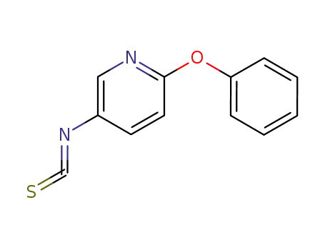 Molecular Structure of 52024-70-1 (6-PHENOXY-3-PYRIDINYL ISOTHIOCYANATE)