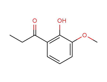 Molecular Structure of 78094-43-6 (1-Propanone, 1-(2-hydroxy-3-methoxyphenyl)-)