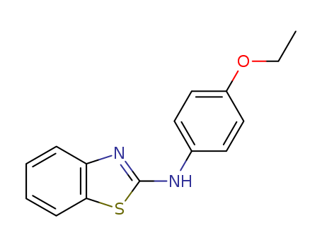 6634-87-3,BENZOTHIAZOL-2-YL-(4-ETHOXY-PHENYL)-AMINE,