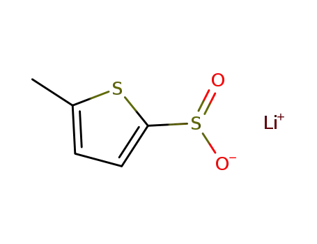 Molecular Structure of 1426432-83-8 (lithium 5-methylthiophene-2-sulfinate)