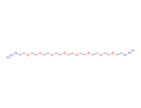 361543-07-9,Azido-PEG8-azide,1,2-bis-(2-{2-[2-(2-azido-ethoxy)-ethoxy]-ethoxy}-ethoxy)-ethane