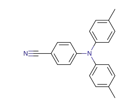 Molecular Structure of 58047-44-2 (Benzonitrile, 4-[bis(4-methylphenyl)amino]-)
