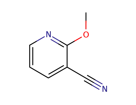 Molecular Structure of 7254-34-4 (3-CYANO-2-METHOXYPYRIDINE)