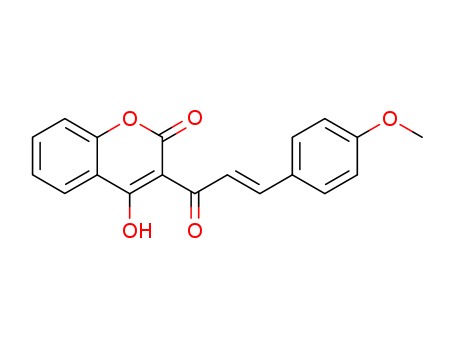 4-Hydroxy-3-[(2E)-3-(4-methoxyphenyl)prop-2-enoyl]-2H-chromen-2-one(1022282-99-0)