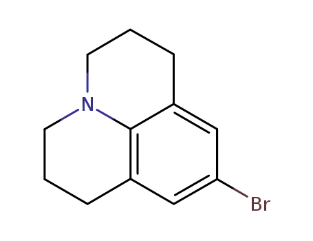 Molecular Structure of 70173-54-5 (9-BROMO-2,3,6,7-TETRAHYDRO-1H,5H-PYRIDO[3,2,1-IJ]QUINOLINE)