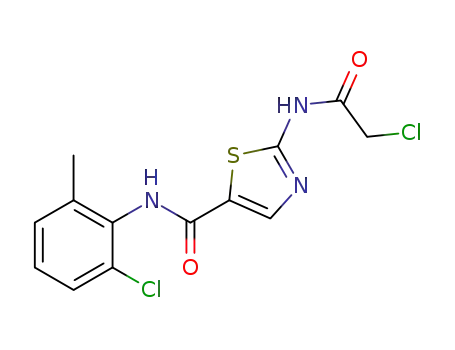 N-(2-chloro-6-methylphenyl)-2-(2-chloroacetamido)-5-thiazolecarboxamide