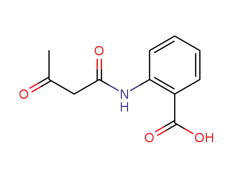 Molecular Structure of 35354-86-0 (N-(Acetoacetyl)anthranilic acid)