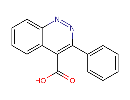 Molecular Structure of 10604-21-4 (3-PHENYLCINNOLINE-4-CARBOXYLIC ACID)