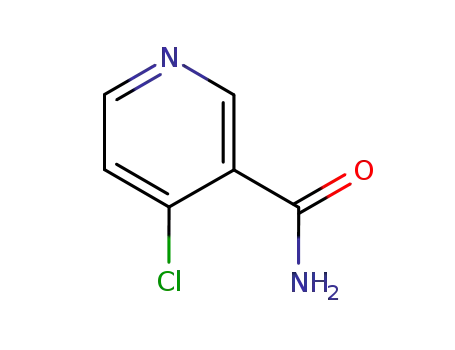 Molecular Structure of 7418-70-4 (4-Chloropyridine-3-carboxamide)