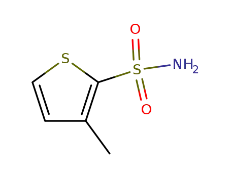 Molecular Structure of 81417-51-8 (2-Thiophenesulfonamide,3-methyl-(9CI))