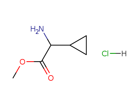 alpha-Aminocyclopropaneacetic acid methyl ester hydrochloride