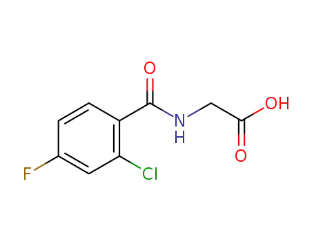 Molecular Structure of 923243-22-5 (C<sub>9</sub>H<sub>7</sub>ClFNO<sub>3</sub>)