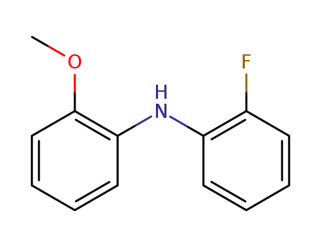 Molecular Structure of 1514859-18-7 (2-fluoro-N-(2-methoxyphenyl)aniline)