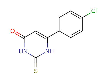 6-(4-chlorophenyl)-2,3-dihydro-2-thioxo-4(1H)-Pyrimidinone