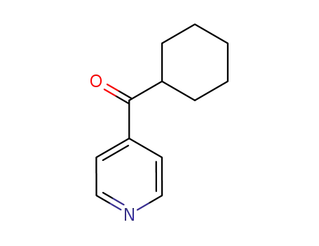 Molecular Structure of 32921-23-6 (Cyclohexyl(4-pyridyl) ketone)