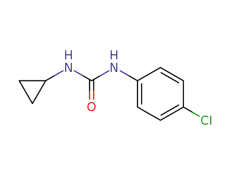 Molecular Structure of 64393-08-4 (1-(4-chlorophenyl)-3-cyclopropylurea)