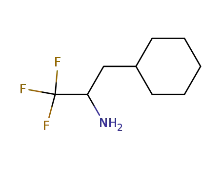 2-cyclohexyl-1-trifluoromethyl-ethylamine