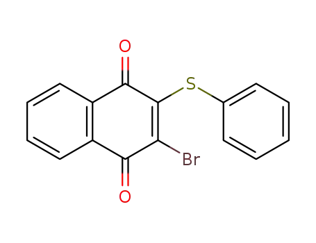 2-bromo-3-(phenylsulfanyl)naphthalene-1,4-dione