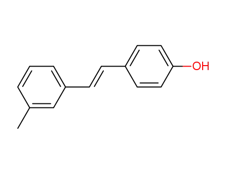 Molecular Structure of 128294-45-1 (4-[(E)-2-(3-methylphenyl)ethenyl]phenol)