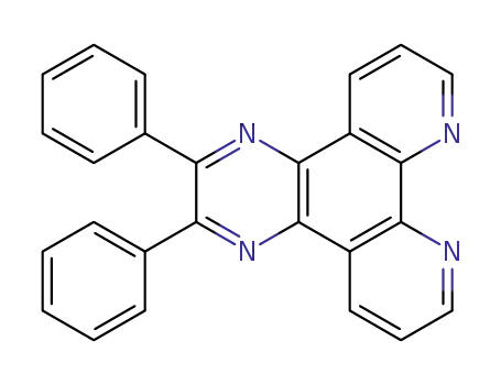 Molecular Structure of 251985-00-9 (Pyrazino[2,3-f][1,10]phenanthroline, 2,3-diphenyl-)