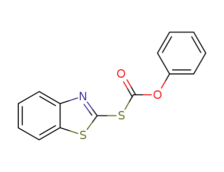 Molecular Structure of 61588-20-3 (S-(1,3-benzothiazol-2-yl) O-phenyl thiocarbonate)