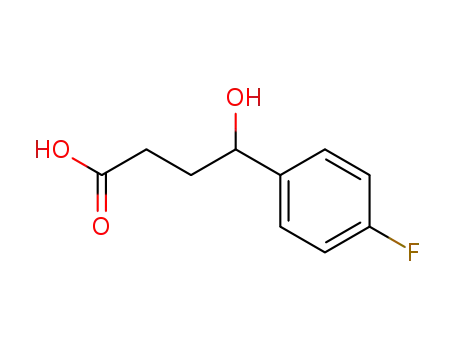Molecular Structure of 87545-51-5 (4-(4-FLUORO-PHENYL)-4-HYDROXY-BUTYRIC ACID)