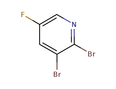 2,3-dibromo-5-fluoropyridine cas no. 878207-82-0 97%