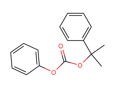 Molecular Structure of 53933-09-8 (2-phenylisopropyloxycarbonyl phenyl carbonate)