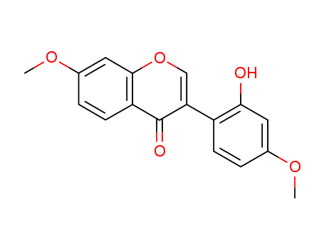4H-1-Benzopyran-4-one, 3-(2-hydroxy-4-methoxyphenyl)-7-methoxy-