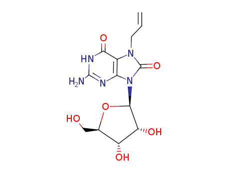 7,8-dihydro-8-oxo-7-(2-propenyl)Guanosine