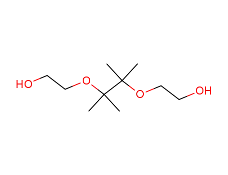 Molecular Structure of 76779-60-7 (Ethanol, 2,2'-[(1,1,2,2-tetramethyl-1,2-ethanediyl)bis(oxy)]bis-)