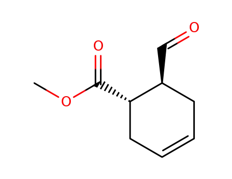 3-Cyclohexene-1-carboxylic acid, 6-formyl-, methyl ester, trans-