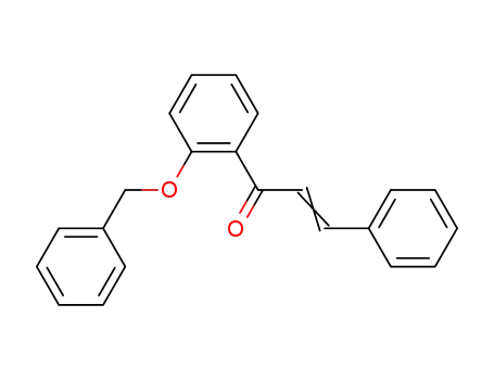 Molecular Structure of 4537-31-9 (2-Propen-1-one, 3-phenyl-1-[2-(phenylmethoxy)phenyl]-)