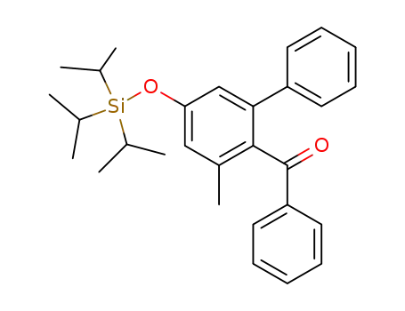 3-Methyl-5-<(triisopropylsilyl)oxy>biphenyl-2-yl phenyl ketone