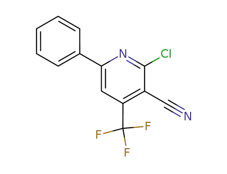 2-chloro-6-phenyl-4-(trifluoromethyl)nicotinonitrile