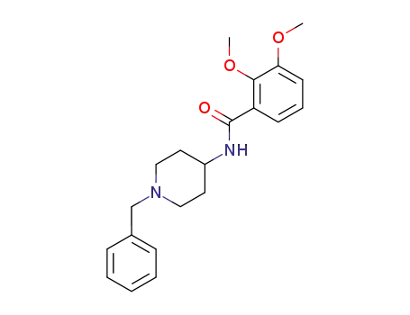Molecular Structure of 92138-58-4 (Benzamide, 2,3-dimethoxy-N-[1-(phenylmethyl)-4-piperidinyl]-)